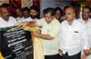 CM Jagadish Shettar lays foundation stone for musical fountain in Kadri Park